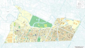 Mappa della Circoscrizione 4 © Città di Torino, Ufficio D.I.A.N.A., Servizi Cartografici
